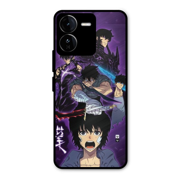 Jinwoo Sung Stance Metal Back Case for iQOO Z9