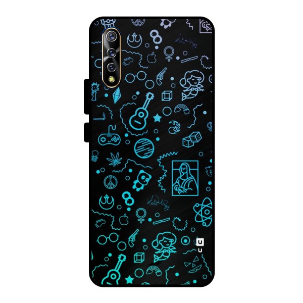 Joy Art Metal Back Case for Vivo S1