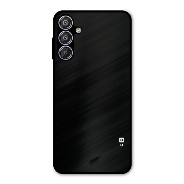 Just Black Metal Back Case for Galaxy F15