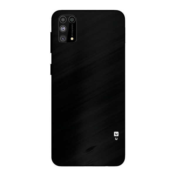 Just Black Metal Back Case for Galaxy F41