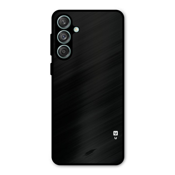 Just Black Metal Back Case for Galaxy M55 5G