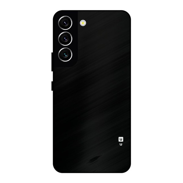 Just Black Metal Back Case for Galaxy S22 5G