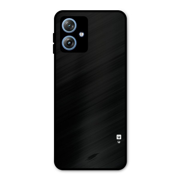 Just Black Metal Back Case for Moto G54