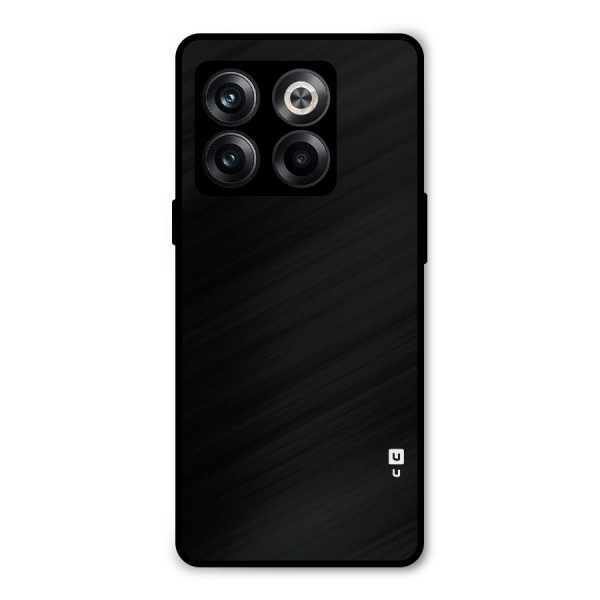 Just Black Metal Back Case for OnePlus 10T