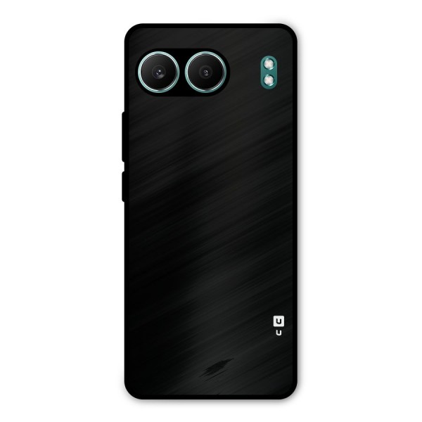Just Black Metal Back Case for OnePlus Nord 4