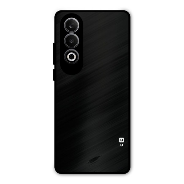 Just Black Metal Back Case for OnePlus Nord CE4