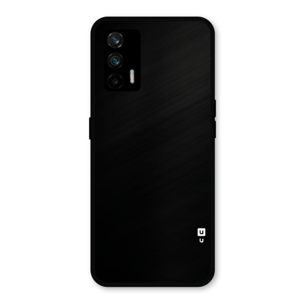 Just Black Metal Back Case for Realme GT 5G