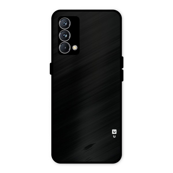 Just Black Metal Back Case for Realme GT Master Edition