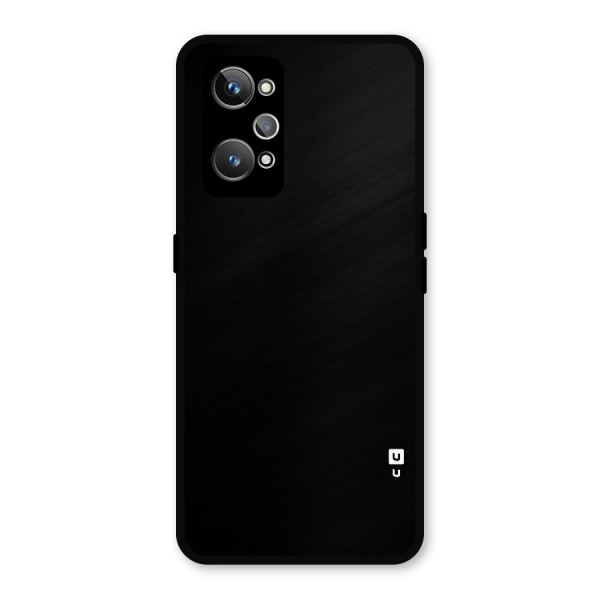 Just Black Metal Back Case for Realme GT Neo2