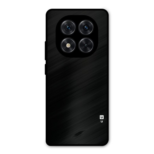 Just Black Metal Back Case for Redmi Note 14 Pro 5G