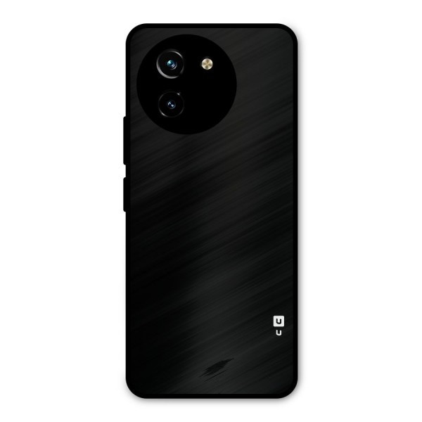 Just Black Metal Back Case for Vivo T3x