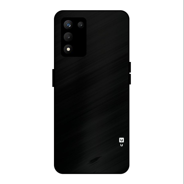 Just Black Metal Back Case for realme 9 5G SE