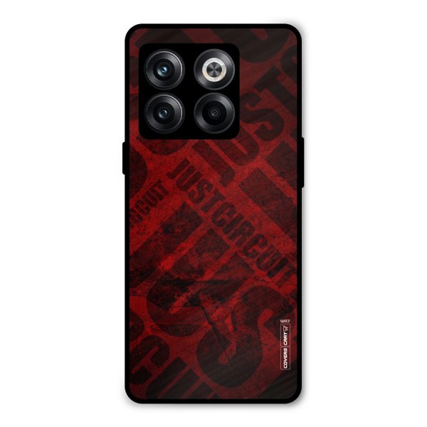 Just Circuit Metal Back Case for OnePlus 10T