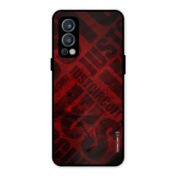 Just Circuit Metal Back Case for OnePlus Nord 2 5G