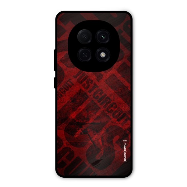 Just Circuit Metal Back Case for Oppo F29 Pro