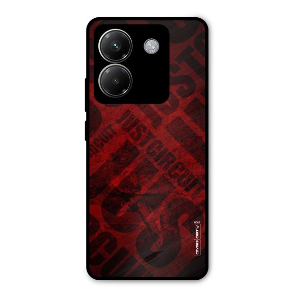 Just Circuit Metal Back Case for Poco M7 Pro 5G