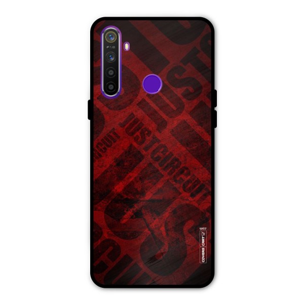 Just Circuit Metal Back Case for Realme Narzo 10