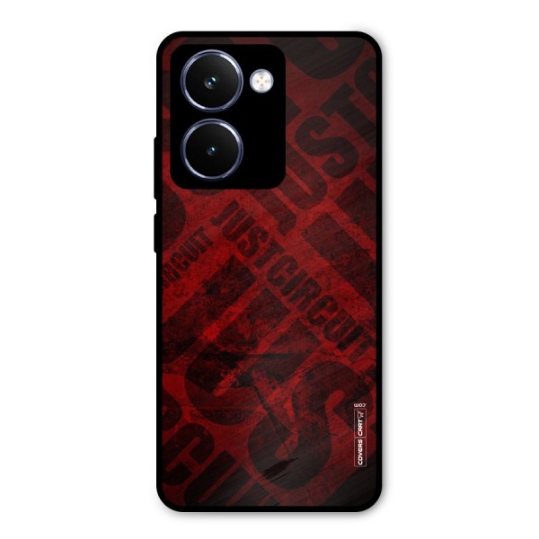 Just Circuit Metal Back Case for Realme P3 Ultra