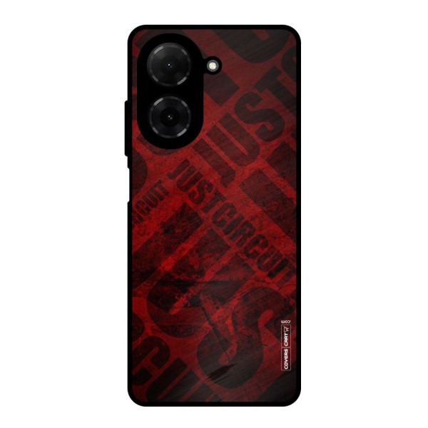 Just Circuit Metal Back Case for Redmi A5 4G