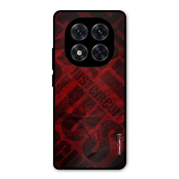 Just Circuit Metal Back Case for Redmi Note 14 Pro 5G
