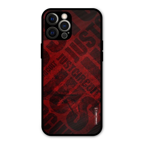 Just Circuit Metal Back Case for iPhone 12 Pro Max