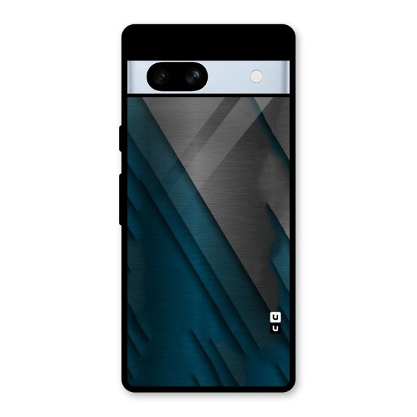 Just Lines Glass Back Case for Google Pixel 7a