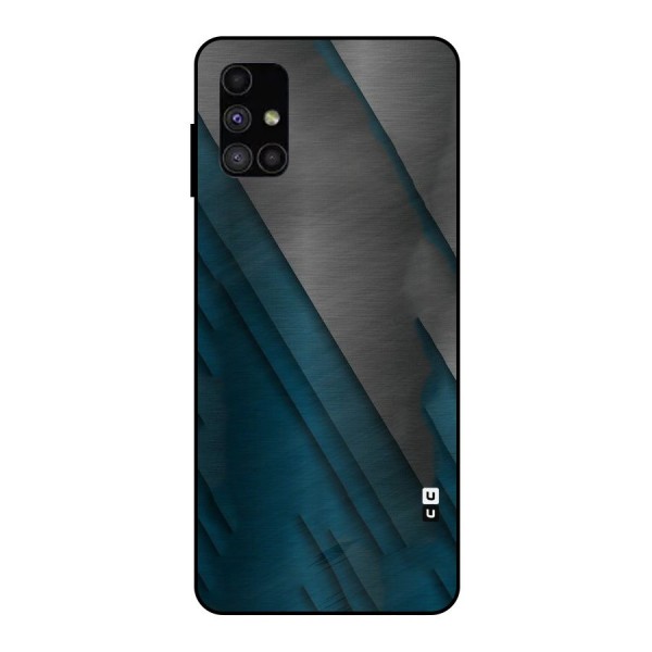 Just Lines Metal Back Case for Galaxy M51