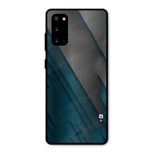 Just Lines Metal Back Case for Galaxy S20