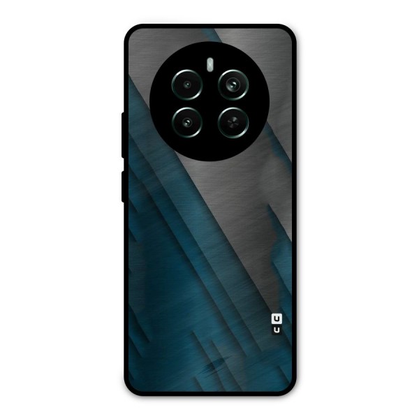 Just Lines Metal Back Case for Realme 12 Pro Plus