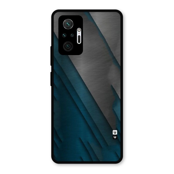 Just Lines Metal Back Case for Redmi Note 10 Pro Max