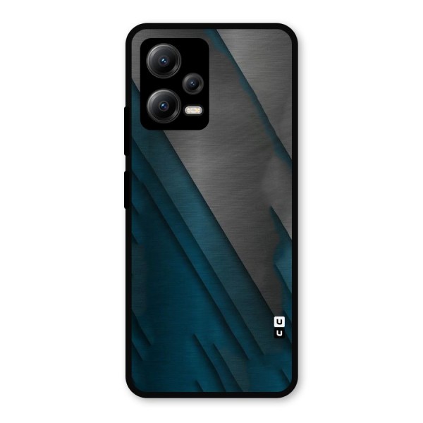 Just Lines Metal Back Case for Redmi Note 12 5G