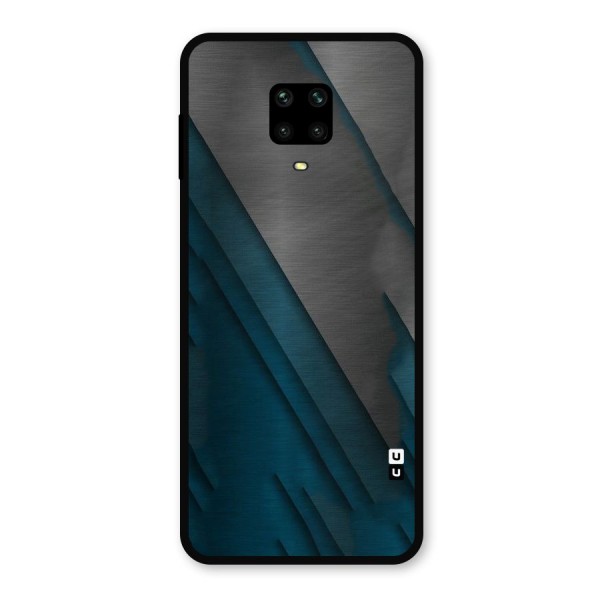 Just Lines Metal Back Case for Redmi Note 9 Pro Max
