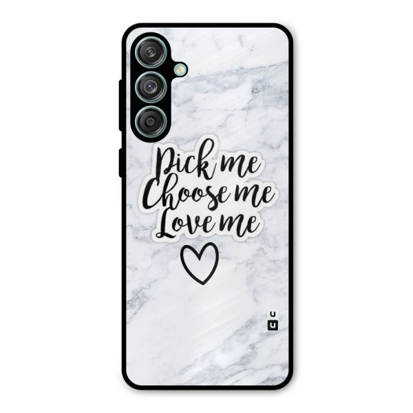 Just Me Metal Back Case for Galaxy M55 5G