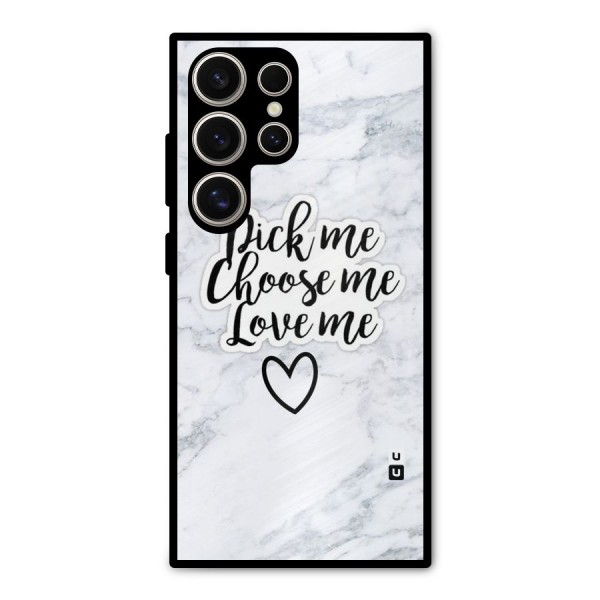 Just Me Metal Back Case for Galaxy S24 Ultra
