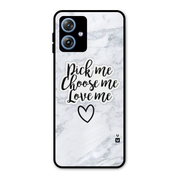 Just Me Metal Back Case for Moto G54