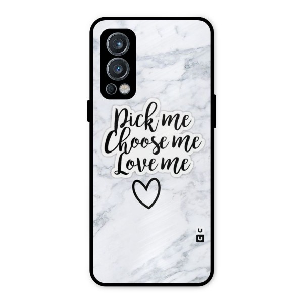 Just Me Metal Back Case for OnePlus Nord 2 5G