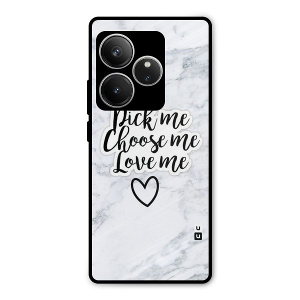 Just Me Metal Back Case for Realme GT 6