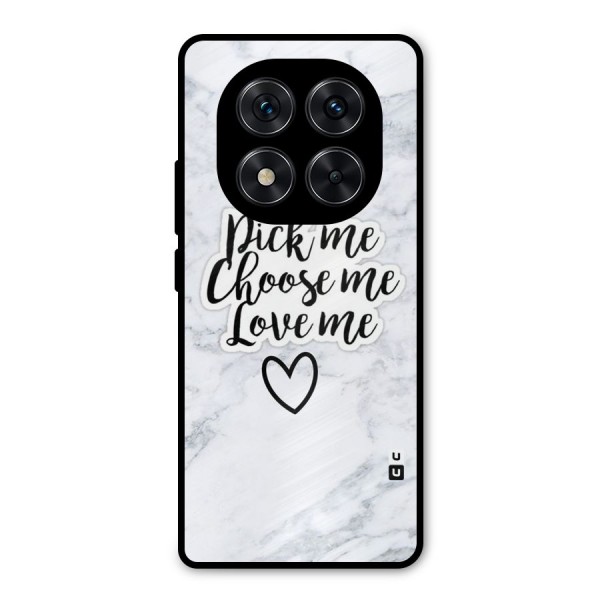 Just Me Metal Back Case for Redmi Note 14 Pro 5G