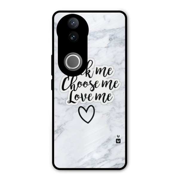 Just Me Metal Back Case for Vivo V50e