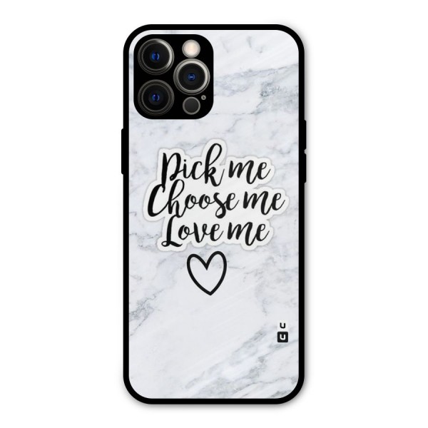 Just Me Metal Back Case for iPhone 12 Pro Max