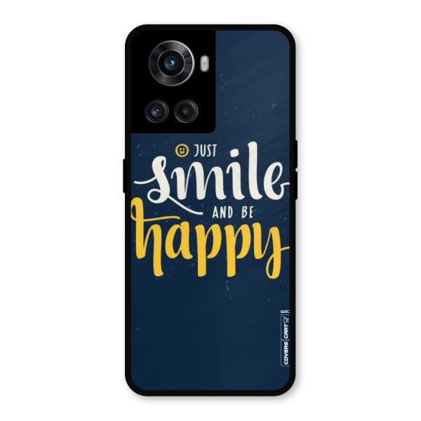 Just Smile Metal Back Case for OnePlus 10R