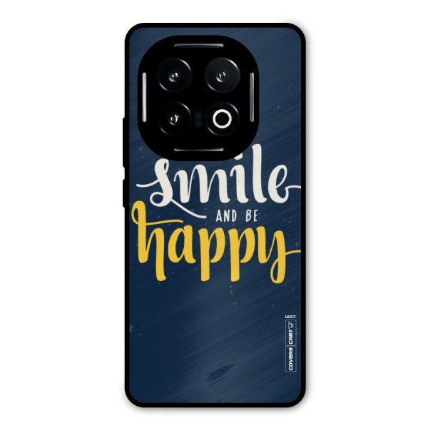 Just Smile Metal Back Case for iQOO 13