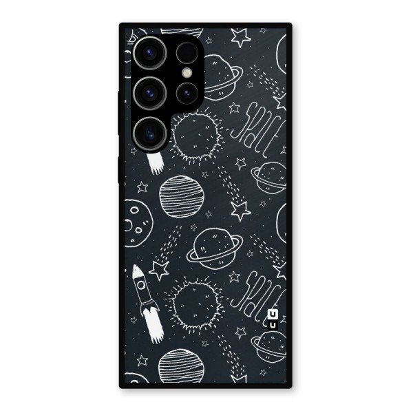 Just Space Things Metal Back Case for Galaxy S23 Ultra