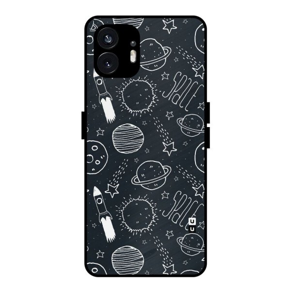 Just Space Things Metal Back Case for Nothing Phone 2