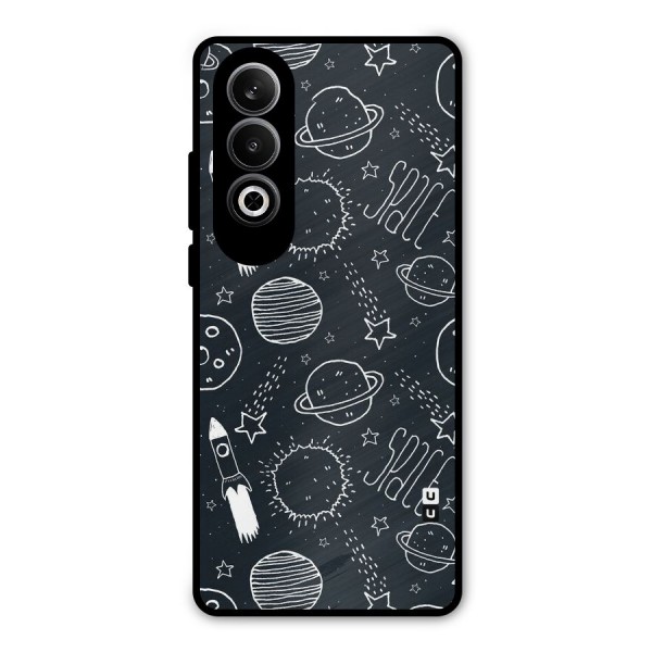 Just Space Things Metal Back Case for OnePlus Nord CE4