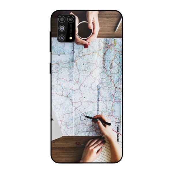 Just Travel Metal Back Case for Galaxy F41