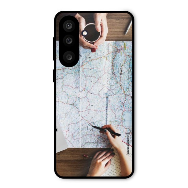 Just Travel Metal Back Case for Galaxy M56