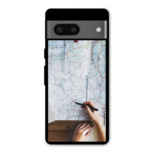 Just Travel Metal Back Case for Google Pixel 7