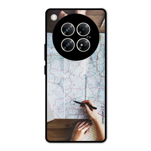 Just Travel Metal Back Case for Infinix Zero 40 5G