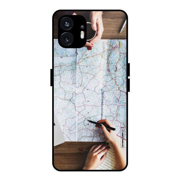 Just Travel Metal Back Case for Nothing Phone 2